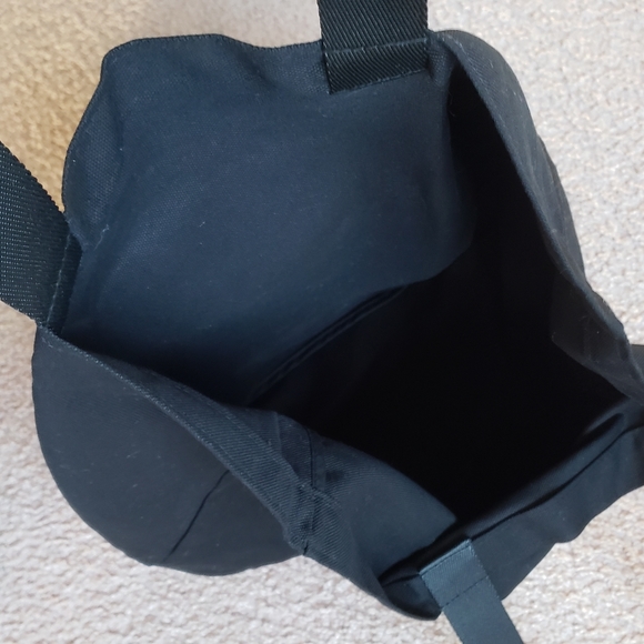 NWT Karl Lagerfeld Tote Bag Karl Lagerfeld Motif on Front AND Back! Tote Bag - Picture 8 of 16